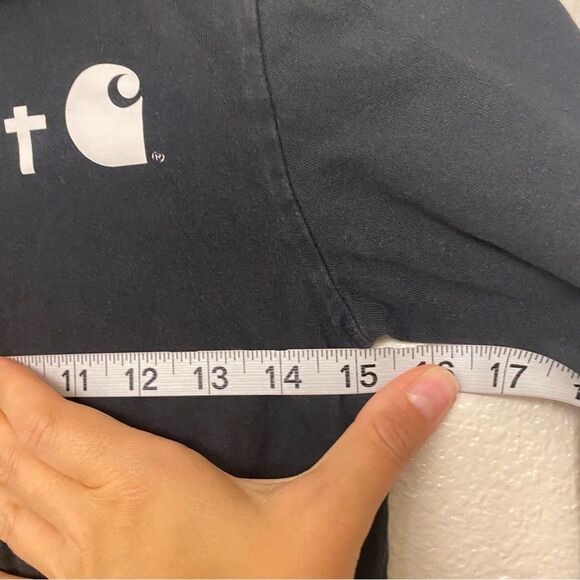 Carhartt Kids Long Sleeve Hooded Graphic Tee hoodie long sleeve lightweight 8-10 - Picture 6 of 7